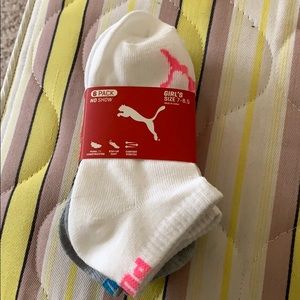 Brand new!!! PUMA girls socks size 7-8.5